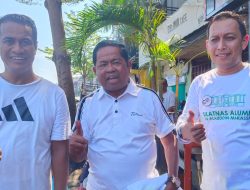 Ketua IKA UINAM Bareng IKA Unhas dan Wakil Ketua AMPI Pusat Nikmati Coto Nusantara