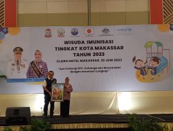 Makassar Kota Kedua Gelar Wisuda Imunisasi di Indonesia