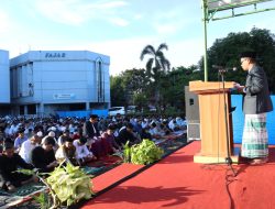 FAJAR Group Gelar Sholat Idul Adha 1444 H di Kampus Unifa