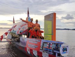 Perahu Hias RS HAH RaihJuara III di Festival Salo’ Karajae