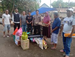 Pastikan Pemenuhan Bantuan, Buffer Stok BPBD Sulsel Salurkan ke Korban Kebakaran di Bantaeng