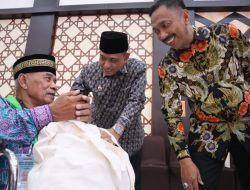 Bentuk Perhatian, Duo Amran Dampingi JCH Wajo Penerimaan di Asrama Haji Sudiang