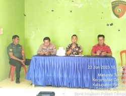 Kapolsek Cempa Hadiri Rapat Persiapan Peringatan HUT RI 