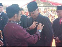 Hadiri Penas XVI di Padang, Bupati Luwu Terima Penghargaan Satya Lencana Wira Karya dari Presiden Jokowi
