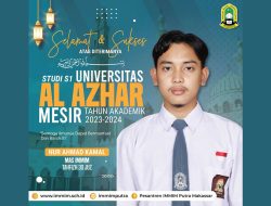 Santri IMMIM Putra Nur Ahmad Kamal Tamatkan Hafalan 30 Jus, Kemenag RI Beri Tiket Masuk Al Azhar