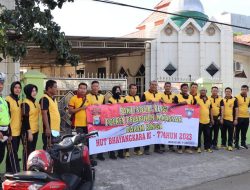 Bakti Religi Hari Bhayangkara ke-77, Polres Pelabuhan Makassar Bersihkan Sejumlah Tempat Ibadah 