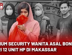 Wanita Security Toko di Makassar Ditangkap Polisi, Curi 12 Hp Milik Teman Kerjanya