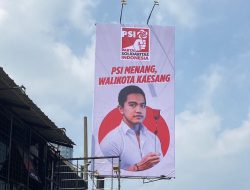 PSI Pasang Baliho Foto Kaesang Pangarep di Depok, Dan Singgung Anies Baswedan?
