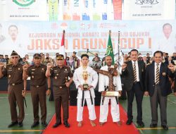 630 Atlet dari Berbagai Daerah Ikuti Kejurnas Karate Antardojo Gojukai Jaksa Agung Cup I