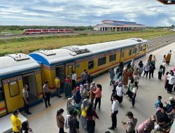 Selama Mudik Lebaran 2024, DJKA Catat Pergerakan Penumpang Kereta Api Makassar – Parepare Capai 9.457  