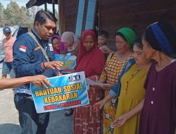 IJTI Kaltara-PT MBU Salurkan Bantuan ke Korban Kebakaran di Tarakan