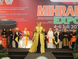 Padukan Limbah Berciri Khas Etnik Islami, Baju Rancangan Erna Taufan Pukau Perhatian Saudagar Muslim di Expo ISMI 2023