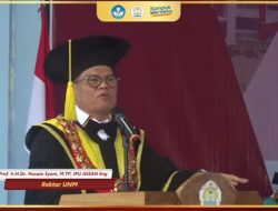 Dihadapan Wisudawan Unsulbar, Rektor UNM Dorong Generasi Sulbar Berkarakter Entrepreneurship