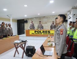 Operasi Patuh 2023 Segera Digelar, Polres Pelabuhan Makassar gelar Latihan Pra Ops