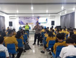 Hari Kedua Operasi Patuh 2023, Polres Pelabuhan Makassar Gelar Police Goes to School di SMA Kristen Gamaliel