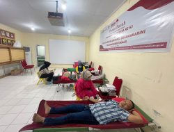 Jelang HBA ke 63, Kejari Takalar Gelar Aksi Sosial Donor Darah
