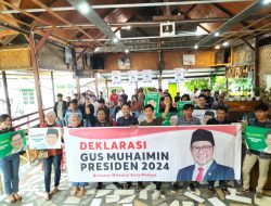 Deklarasi Relawan Muhaimin Iskandar for Presiden Menggaung di Kota Palopo