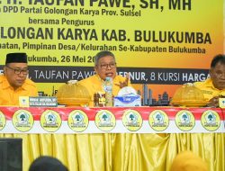 Pasca Isu Munaslub, Taufan Pawe Bergerak Cepat Kunjungi DPD II Solidkan Dukungan Airlangga Hartarto