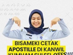 Kemenkumham Sulsel Kini Layani Pencetakan  Sertifikat Apostille