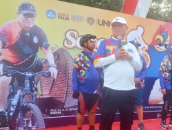 Meriahkan Dies Natalis ke-62, Rektor UNM Lepas Ribuan Peserta Fun Bike