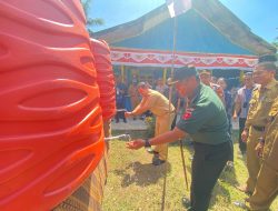 Program TNI AD Manunggal Air Kodim 1421 Pangkep, Hadirkan Air Bersih di Desa Mangilu
