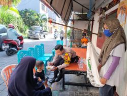 Lakukan Monitoring Antisipasi Stunting, Bhabinkamtibmas Melayu Baru Sambangi Posyandu