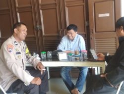 Perkuat Silaturahmi, Bhabinkamtibmas Kelurahan Melayu Ngopi Bareng Bersama Warga