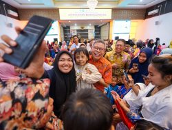 Ratusan Anak TK di Parepare Rayakan Hari Anak Nasional Bersama Wali Kota TP dan Bunda PAUD ERAT