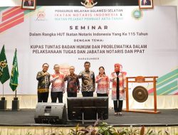 Buka Seminar Nasional HUT Ikatan Notaris Indonesia, Liberti Sitinjak Minta Notaris Bekerja Sesuai Sumpah dan Janji