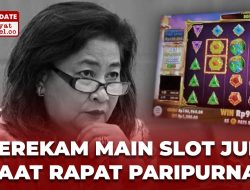 Anggota DPRD Cinta Mega Terekam Main Game Slot Judi Saat Rapat Paripurna