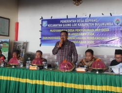 Lima Anggota DPRD Bulukumba Kompak Hadiri Musrenbang Tingkat Desa
