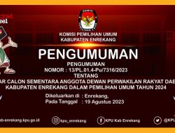 DCS Anggota DPRD Kabupaten Enrekang Pemilu 2024