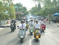 Bupati Ilham Azikin dan Ratusan Pecinta Kendaraan Klasik Pawai Bantaeng Berkibar Sambut 78 Tahun Kemerdekaan RI