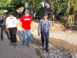 Anggota DPRD Makassar Hamzah Hamid Tinjau Kondisi Jalanan dan Drainase di Jalan Paccinang 4 dan 5