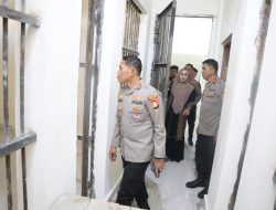 Renovasi Ruang Tahanan Polsek Dua Pitue Rampung, AKBP Erwin Syah: Hasil Swadaya Masyarakat