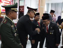 Kapolres Gowa Hadiri Penganugerahan Tanda Kehormatan Satyalencana PNS Pemkab Gowa