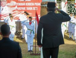 Wali Kota Parepare Kukuhkan Pasukan Pengibar Bendera Pusaka