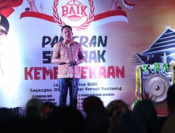 Ilham Azikin Buka Semarak Kemerdekaan Bantaeng Berkibar 2023, Pameran UMKM Dipadati Pengunjung