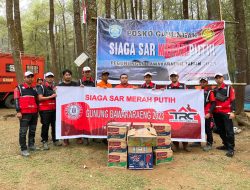 TRC Semen Tonasa Pantau Aktivitas Pendakian di Gunung Bawakaraeng, Tergabung dalam Tim SAR Gabungan Siaga Merah Putih