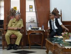 Pimpinan UMPAR Silaturrahmi ke Bupati Pinrang, Bahas Pembangunan SDM 