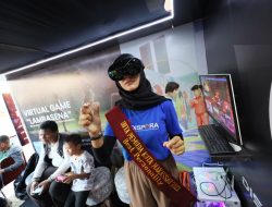 Dispora Kota Makassar Hadirkan Pengalaman Game Tradisional Berbasis VR dan AR Kepada Pengunjung F8