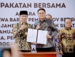 Bupati Barru dan Gubernur Jawa Barat Teken MoU Pengembangan Potensi Daerah dan Pelayanan Publik