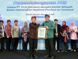 PLN Teken Kerjasama dengan ATR/BPN, Kebut 100 Persen Sertifikasi Aset Kelistrikan