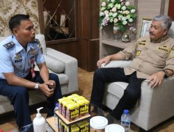 Bupati Pinrang Terima Kunjungan Dankosek ll Koopsud Makassar, Ini yang Dibahas