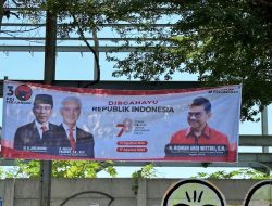 Sebar Spanduk Kemerdekaan RI, ARW: Lanjutkan Demi Indonesia yang Lebih Maju