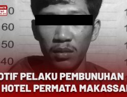 Sempat Buron, Pelaku Utama Pembunuhan di Hotel Permata Makassar Ditangkap di Gowa