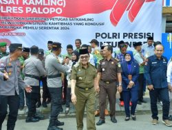 Judas Amir MH Hadiri Apel Ketua Satuan Keamanan Lingkungan di Polres Palopo