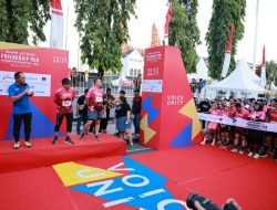 Danny Pomanto Ikut Ramaikan Bank Jateng Friendship Run Bersama Ribuan Runners Makassar