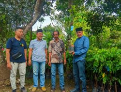 Warga Balibo Terima Bantuan Ratusan Pohon Lengkeng