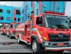 Dalam Kurun Waktu 5 Tahun, Damkar Makassar Sebut Kasus Kebakaran Tertinggi Terjadi di Tahun 2023
